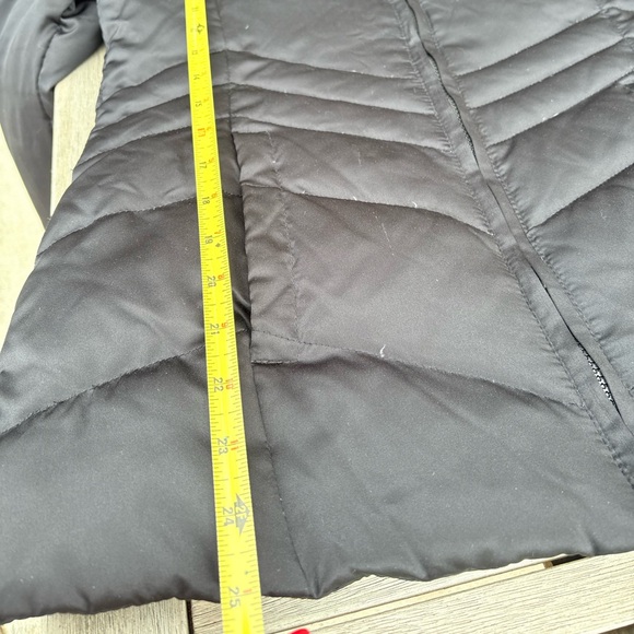 DKNY Down Puffer Jacket Waterfowl Coat Long Winter Coat Long puffer Jacket - Picture 12 of 14